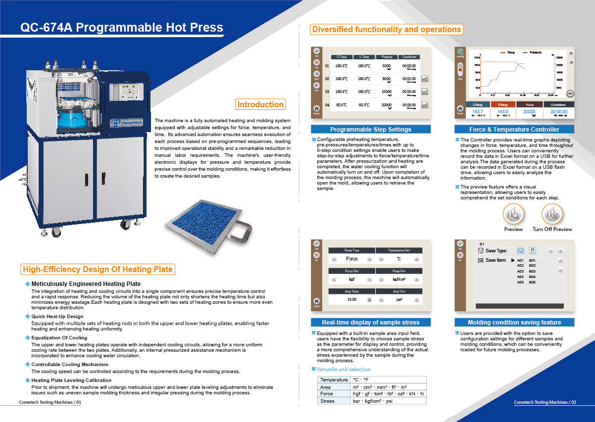 QC-677C Manual Hot Press