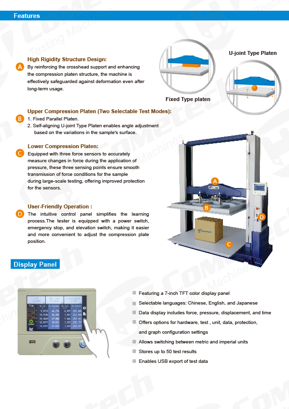 121D2-Box Compression tester