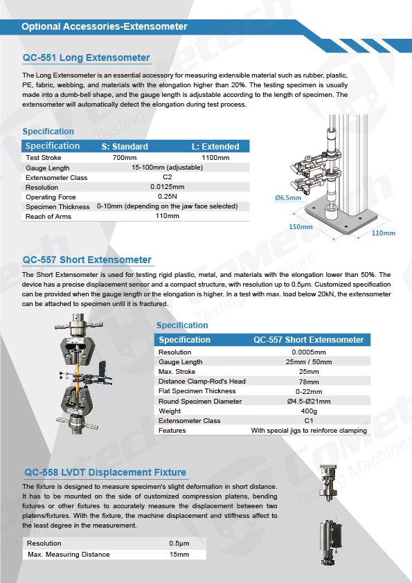 QC-548M1F-Компьютерная машина для испытаний на растяжение (сжатие)