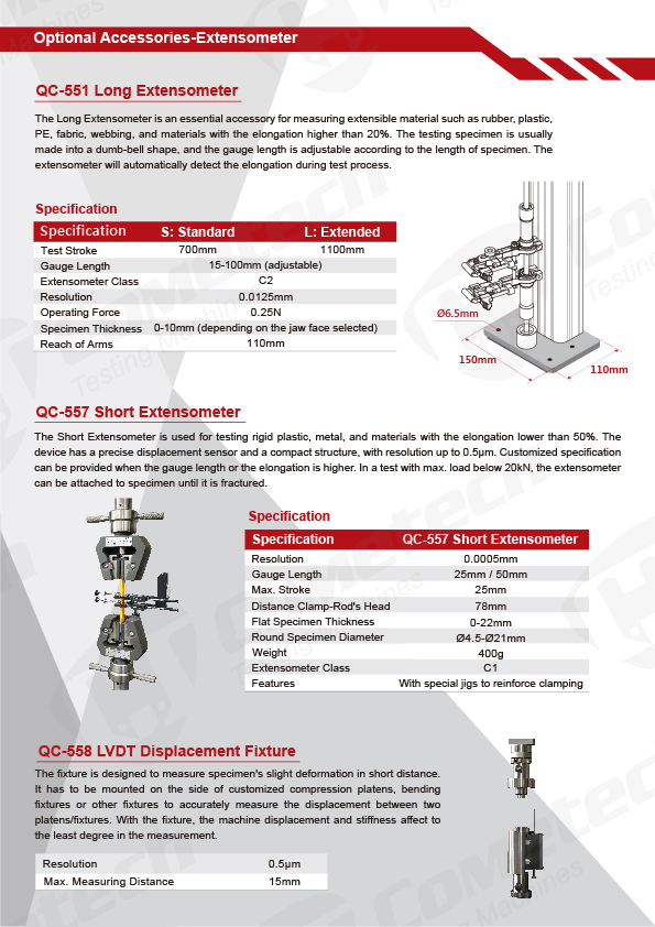 QC-526M2F Universal Materials Testing Machines