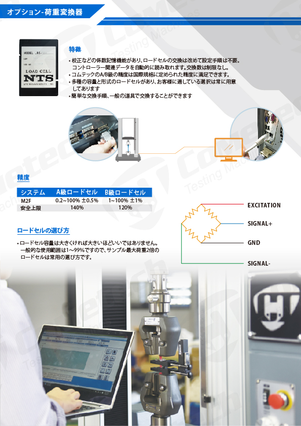 QC-548M2F 引張試験機