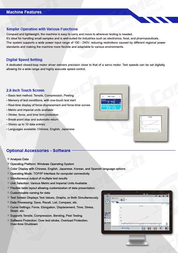 QC-528D3 Universal Testing Machine