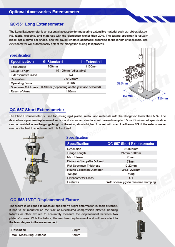 QC-548D2(5kN)Computerized Tensile (Compression) Testing Machines