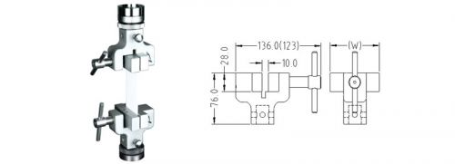 GR-D01 Vice Action Grip - Serrated Face