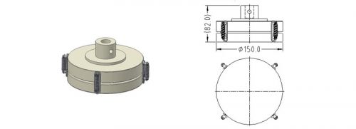 GR-G03D Self-aligning compressed platen