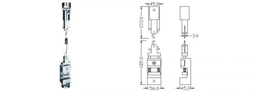 GR-K02A Spring Hook Grip