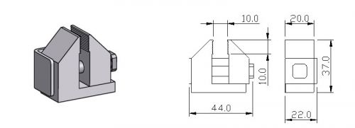 GR-L020 尖嘴夾具