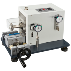 Impact Specimen Angle Cutting Testing of Plastics Device